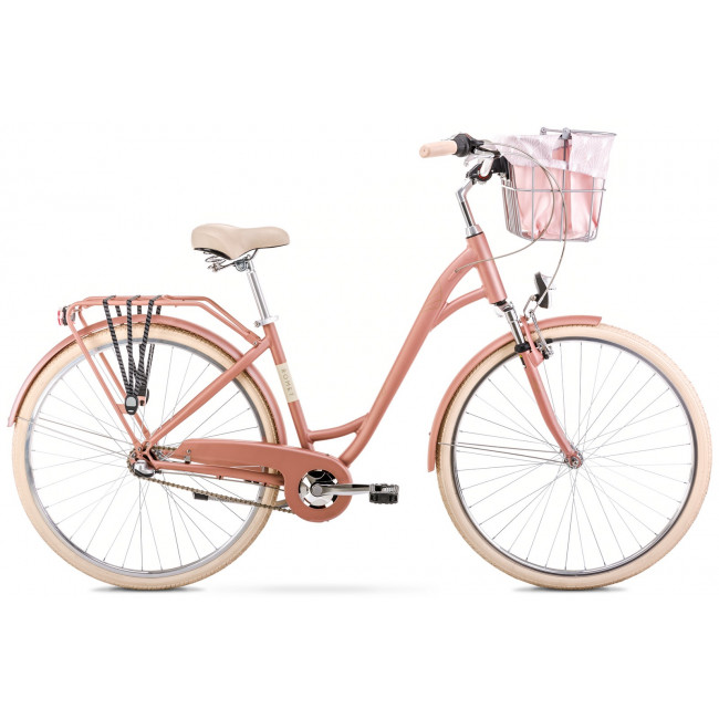 Jalgratas Romet Art Deco ECO 2024 pink