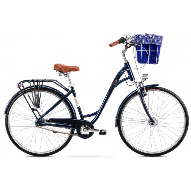 Jalgratas Romet Art Deco LUX 2024 dark blue