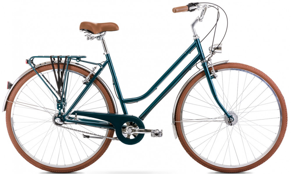 Jalgratas Romet Vintage Classic D 2025 dark turquoise 