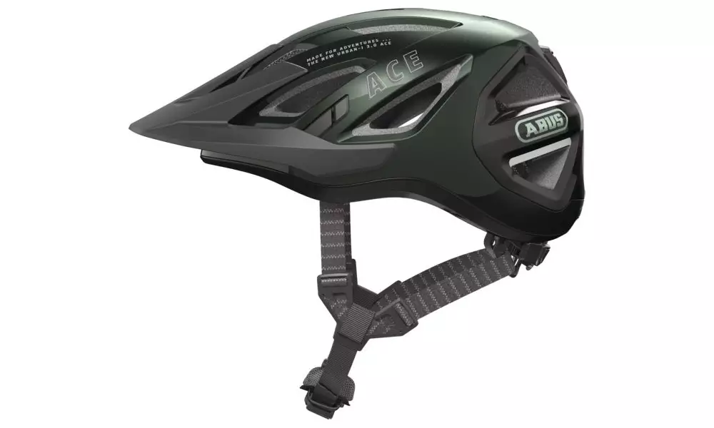 Kiivri Abus Urban-I 3.0 Ace moss green - 1