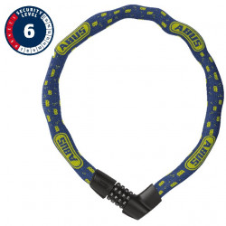 Lukk Abus Tresor 1385/75 blue mask