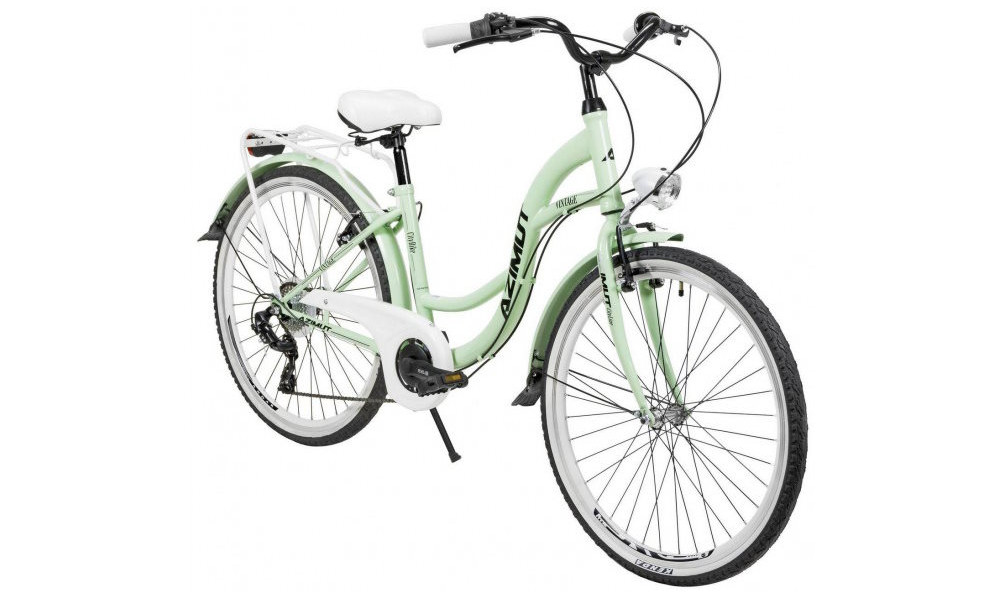 Jalgratas AZIMUT Vintage TX-7 28" 2025 mint-white shiny 