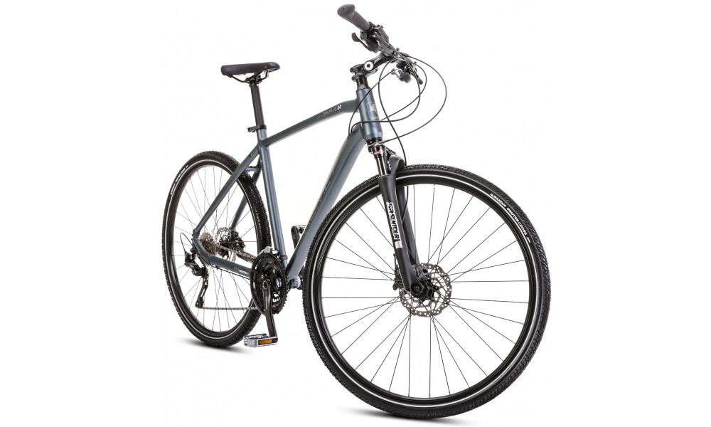 Jalgratas Romet Orkan 9 M 2025 graphite-bright graphite - 1