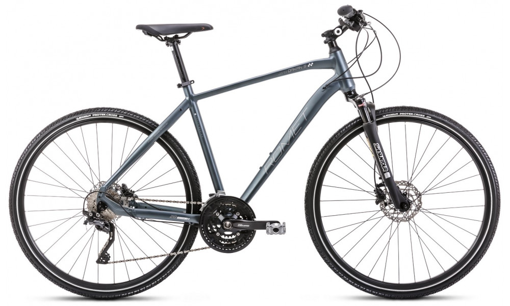 Jalgratas Romet Orkan 9 M 2025 graphite-bright graphite - 7