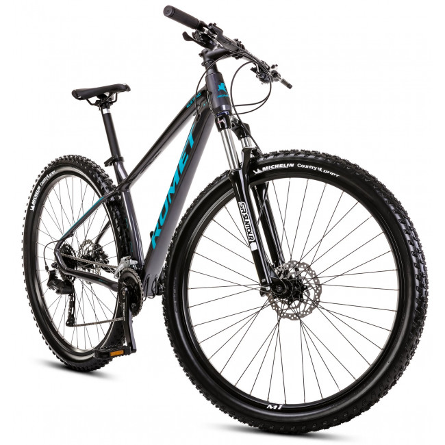 Jalgratas Romet Mustang M1 CS 2025 anthracite-turquoise