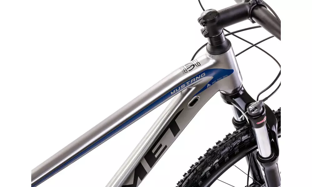 Jalgratas Romet Mustang M4 CS 2025 silver-blue - 7