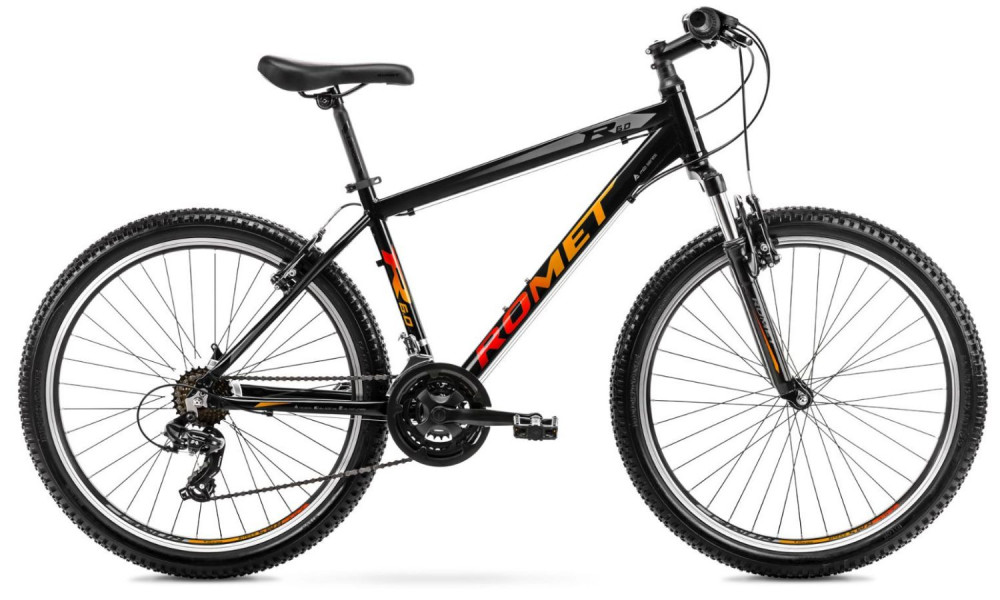 Jalgratas Romet Rambler R6.0 26" 2022 black-orange - 14