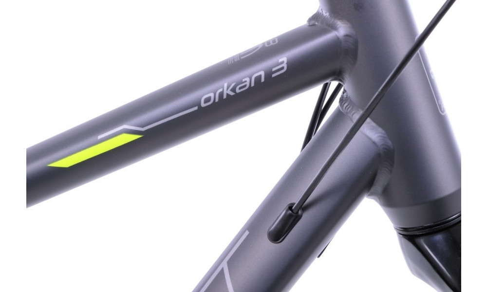 Jalgratas Romet Orkan 3 M 28" 2022 graphite-yellow - 6