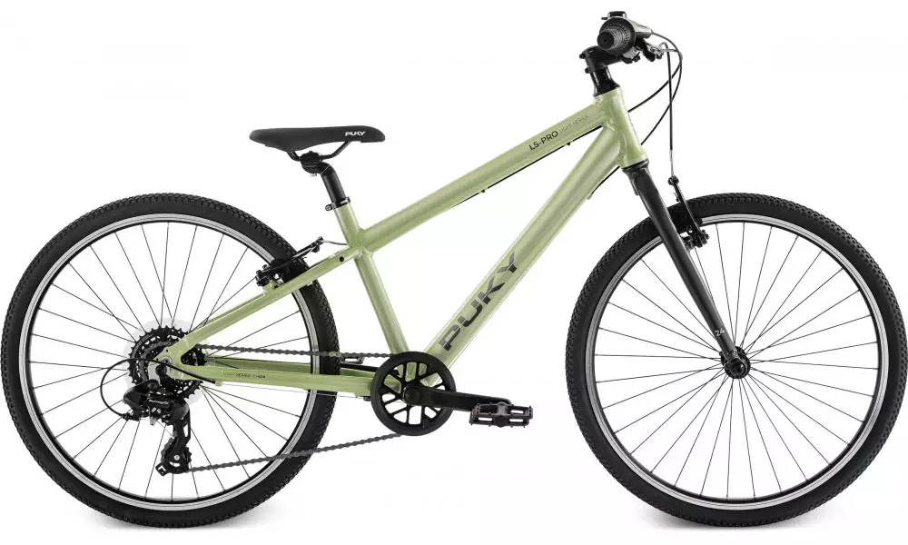 Jalgratas PUKY LS-PRO 24-8 Alu mint green/anthracite - 3