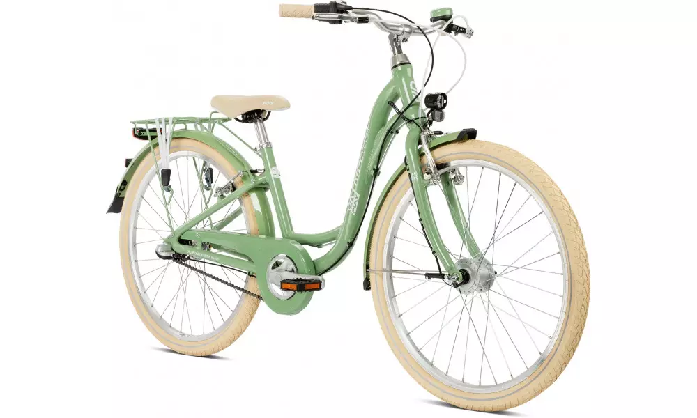 Jalgratas PUKY Skyride 24-3 Classic Alu retro green - 3