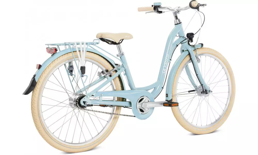 Jalgratas PUKY Skyride 24-7 Classic Alu retro blue - 2