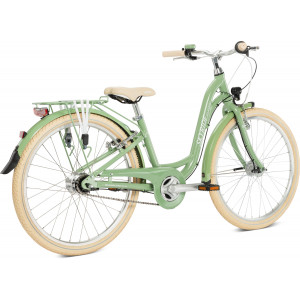 Jalgratas PUKY Skyride 24-7 Classic Alu retro green