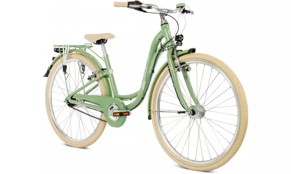 Jalgratas PUKY Skyride 26-7 Classic Alu retro green - 3