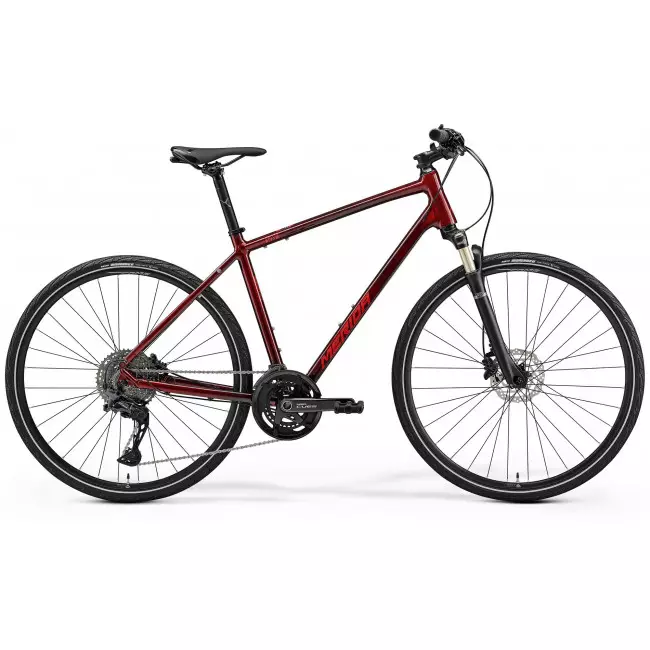 Jalgratas Merida Crossway 700 III1 dark strawberry(red)