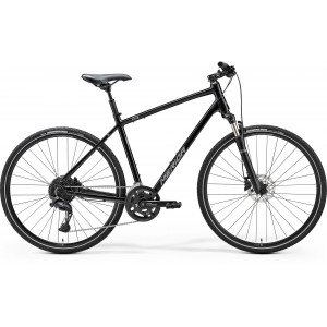 Jalgratas Merida Crossway 300 III2 glossy black(silver)