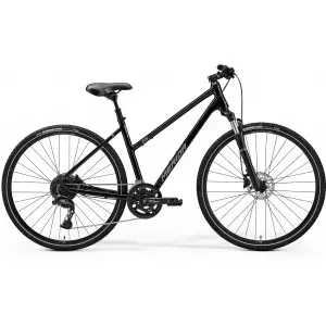 Jalgratas Merida Crossway 300 III2 Lady glossy black(silver)