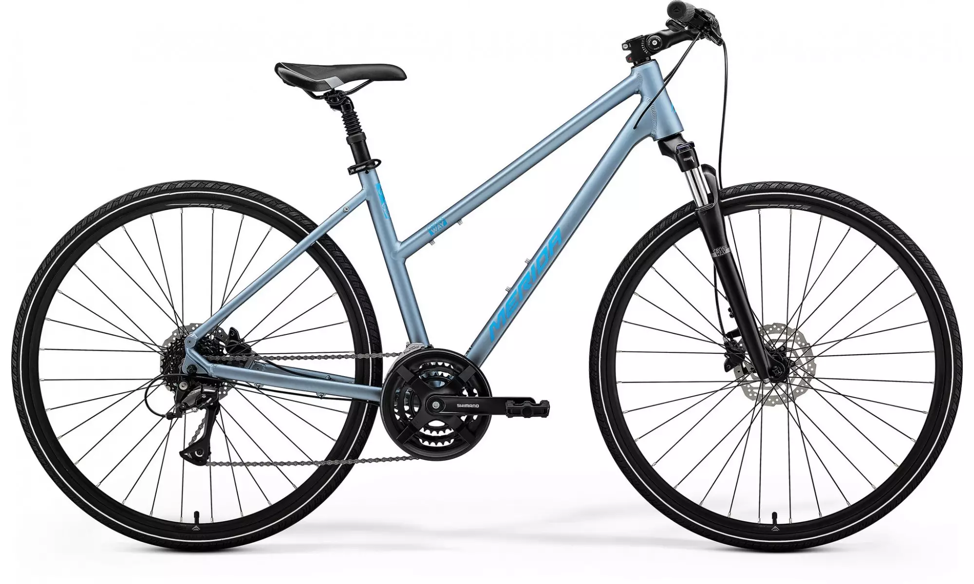 Jalgratas Merida Crossway 20 III1 Lady silk steel blue(blue) 