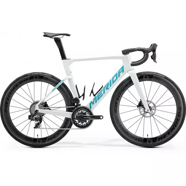 Jalgratas Merida Reacto 9000 IV2 pearl white(silver-teal)