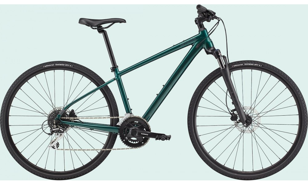 Jalgratas Cannondale Quick CX 3 Womens emerald - 1