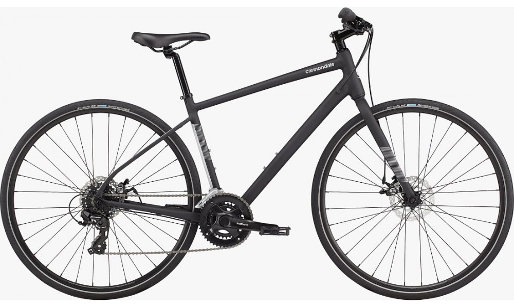 Jalgratas Cannondale Quick Disc 5 matte black - 1