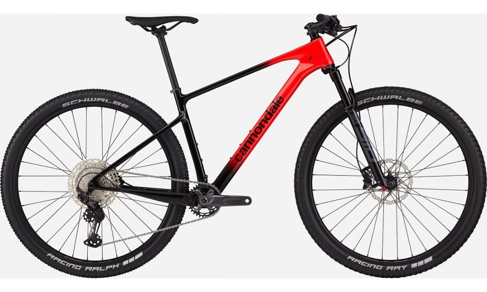 Jalgratas Cannondale Scalpel 29" HT Carbon 4 acid red - 1