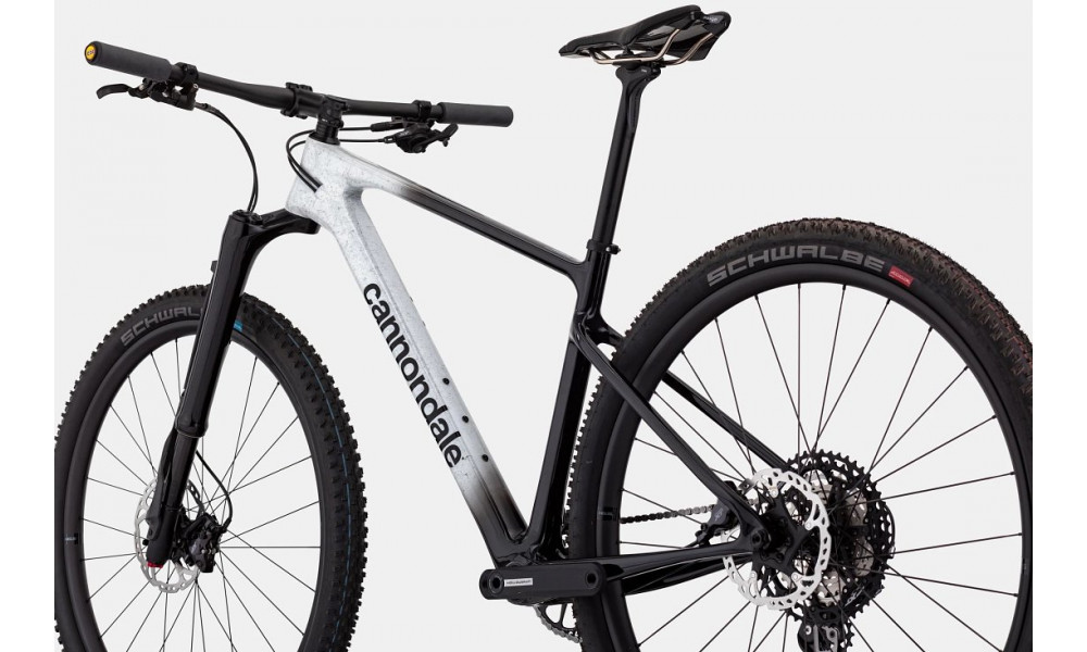 Jalgratas Cannondale Scalpel 29" HT Hi-Mod 1 cashmere white-jet black splatter - 3