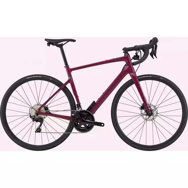 Jalgratas Cannondale Synapse Carbon 3 L black cherry