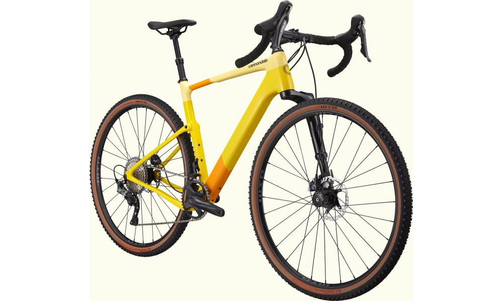 Jalgratas Cannondale Topstone Carbon 2 Lefty laguna yellow-butter - 2