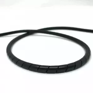 Spiraalselt mähitud lint kõri Capgo BL ID 4.8mm OD 6mm Black 2m