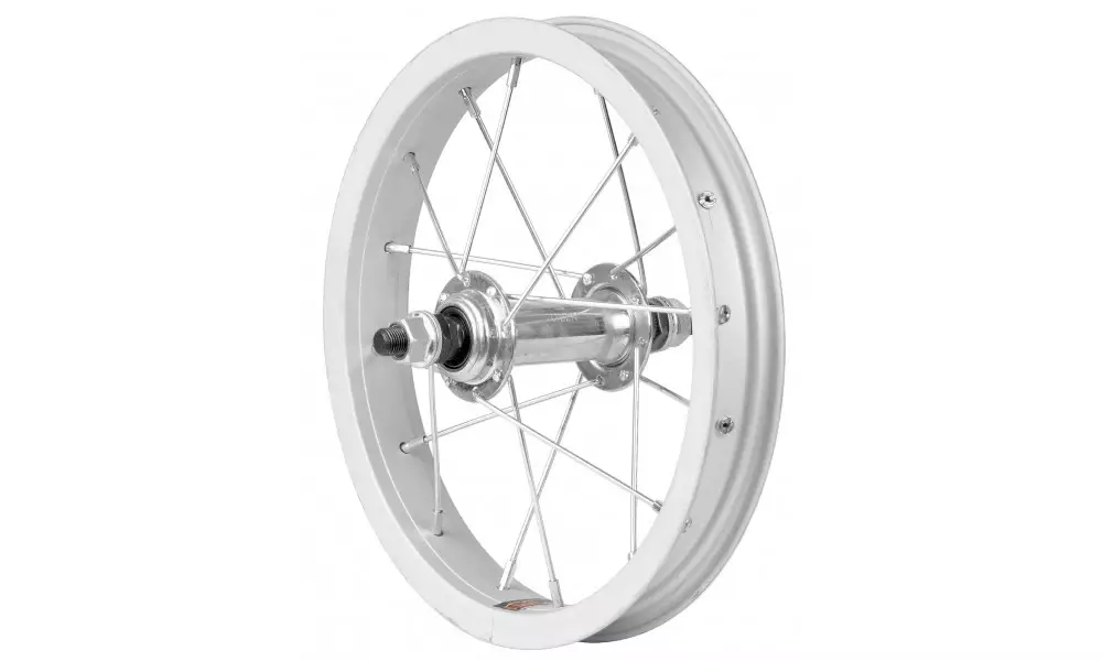 Esijooks 12" steel hub, alloy singlewall rim 