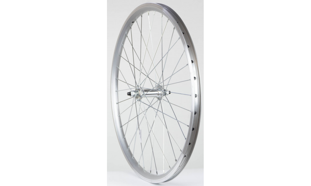 Esijooks 24" alloy hub, DoubleWall silver rim 30mm 