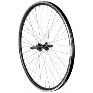 Tagajooks 26" alloy freewheel hub (machinery bearings), DoubleWall black rim