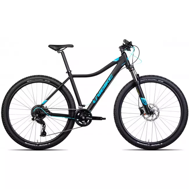 Jalgratas Unibike Fusion Lady 29 2024 black-turquoise