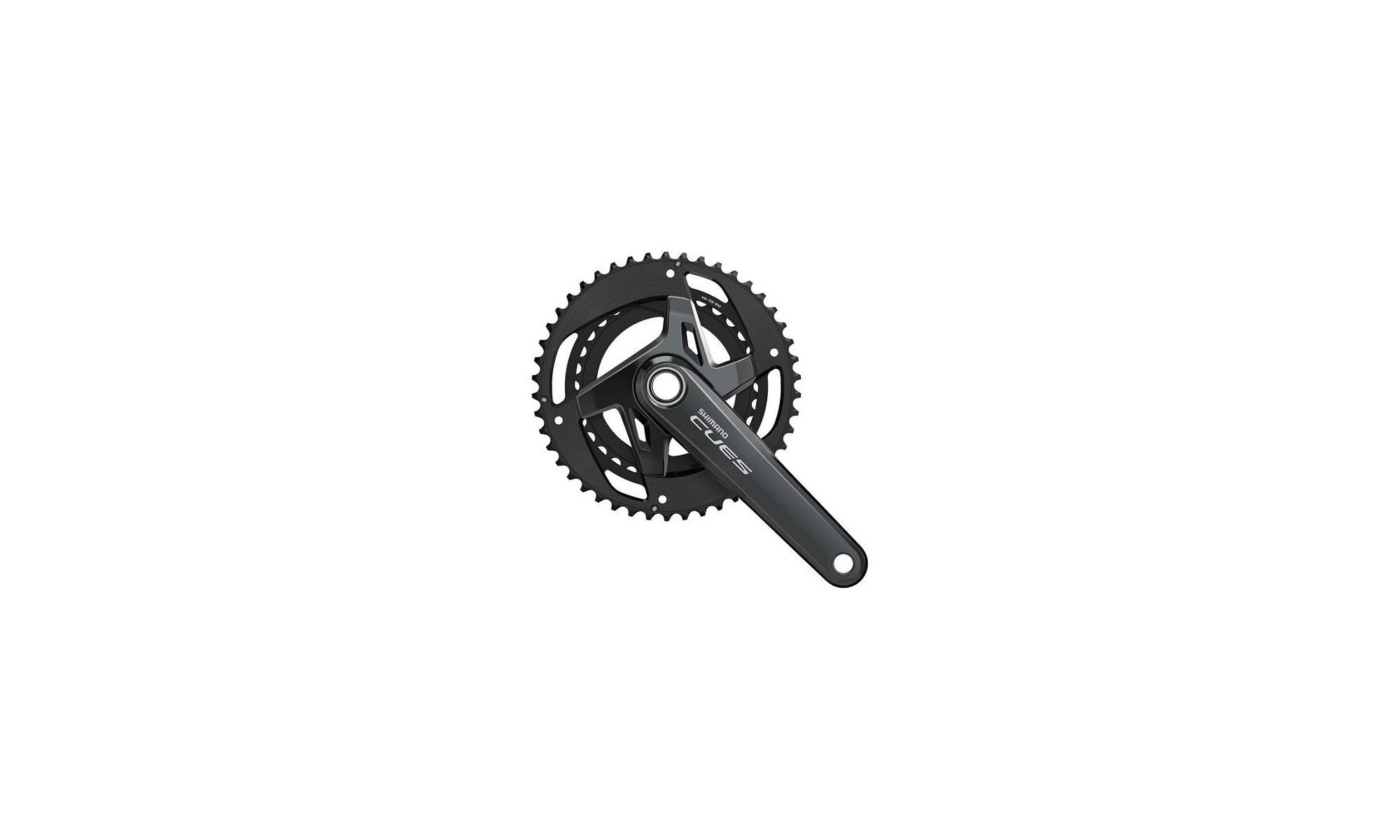 Vändad Shimano CUES FC-U8000-2 175mm 11-speed 