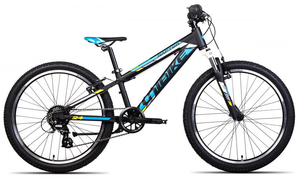 Jalgratas Unibike Raptor 24 2024 black-blue 