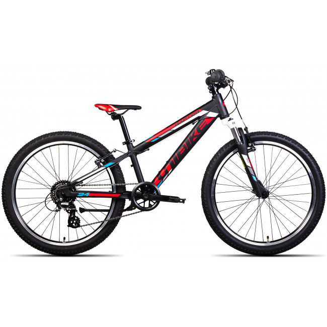 Jalgratas Unibike Raptor 24 2024 black-red