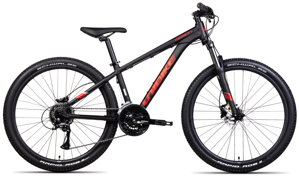 Jalgratas Unibike Mission 26 2024 black 