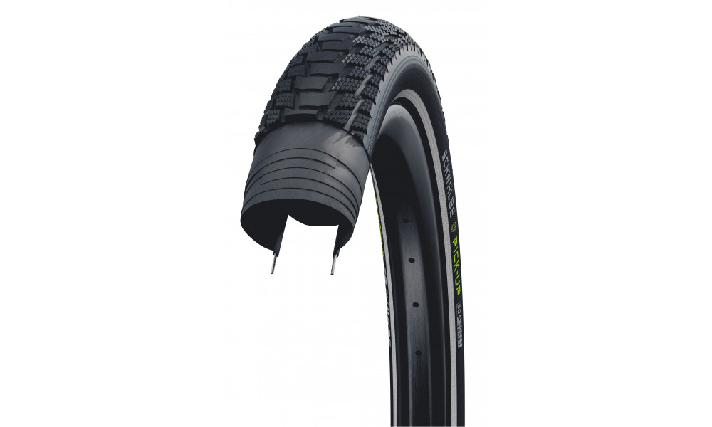 Väliskumm 20" Schwalbe Pick-Up HS609, Perf Wired 65-406 / 20x2.60 Super Defense - 5