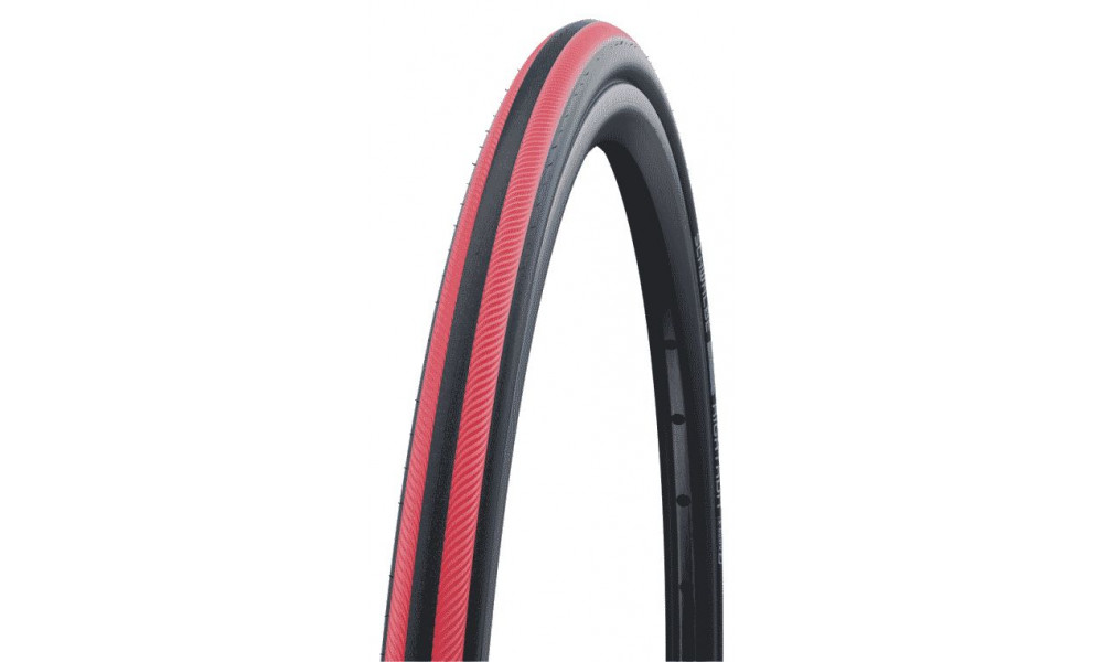 Väliskumm 24" Schwalbe Rightrun HS387, Active Wired 25-540 / 24x1.00 Red Stripes 