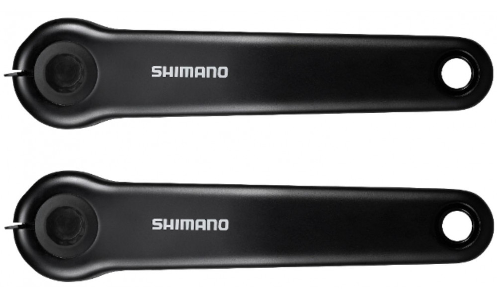 Vändad Shimano STEPS FC-E6100 170mm black 