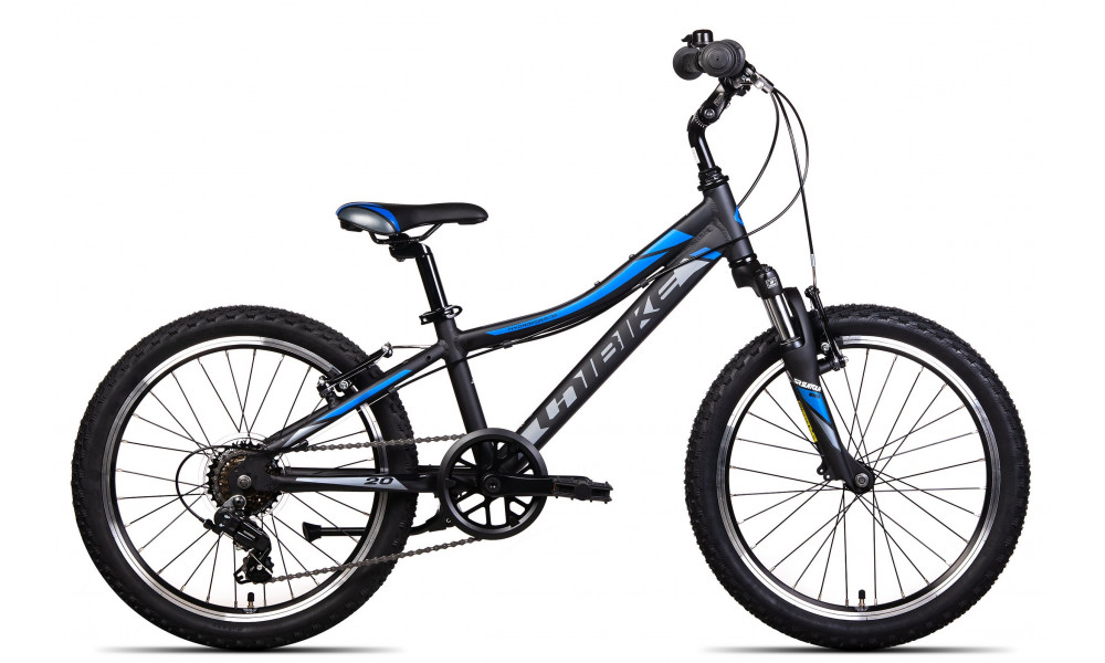 Jalgratas Unibike Pilot 20 2024 black-blue 