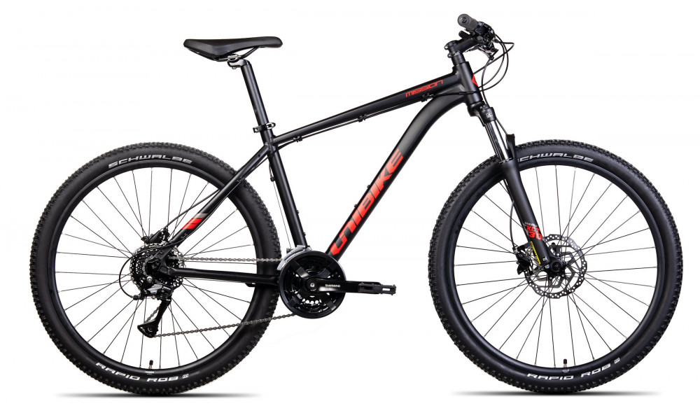 Jalgratas Unibike Mission 27.5 2024 black 