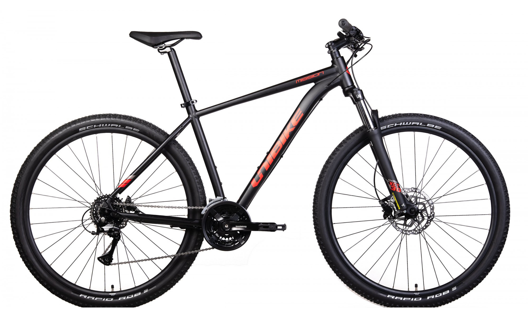 Jalgratas Unibike Mission 29 2024 black 