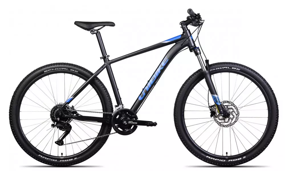 Jalgratas Unibike Shadow 27.5 2024 black-blue 