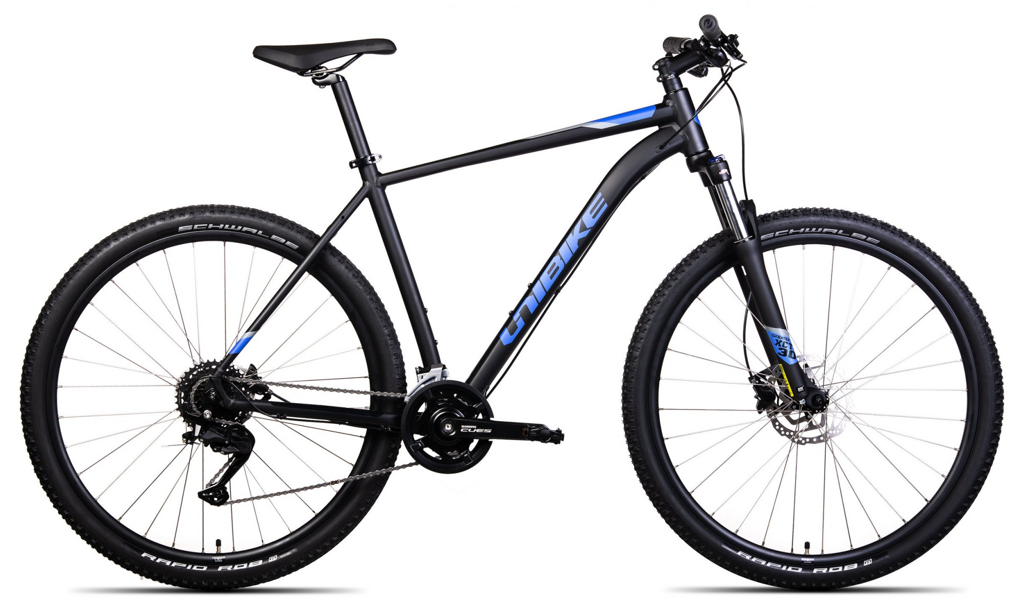 Jalgratas Unibike Shadow 29 2024 black-blue 