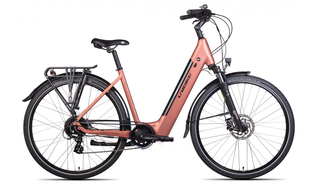 Elektrijalgratas Unibike Optima 2024 coral 