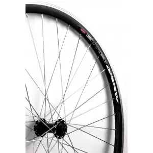 Esijooks 26" alloy hub QR black, DoubleWall black rim 30mm