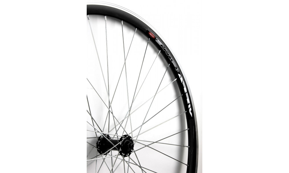 Esijooks 26" alloy hub QR black, DoubleWall black rim 30mm 