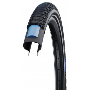 Väliskumm 27.5" Schwalbe Marathon Plus Tour HS 619, Perf Wired 60-584 / 27.5x2.35 Addix E Black-Reflex