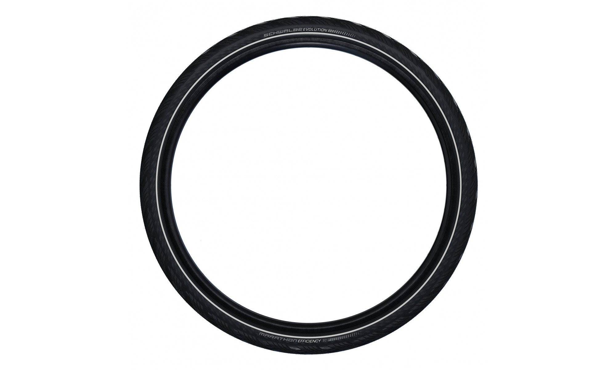 Väliskumm 28" Schwalbe Marathon Efficiency HS 617, Evo Fold. 50-622 / 28x2.00 Super Race Addix Race Black-Reflex - 3